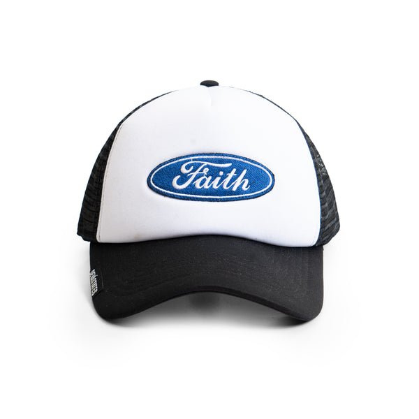 Faith Trucker Cap - Black