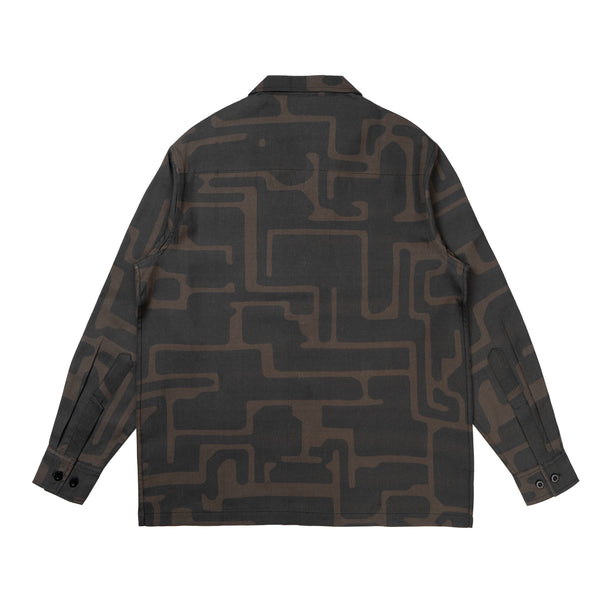 Substance Ls Souvenir Shirt - Brown