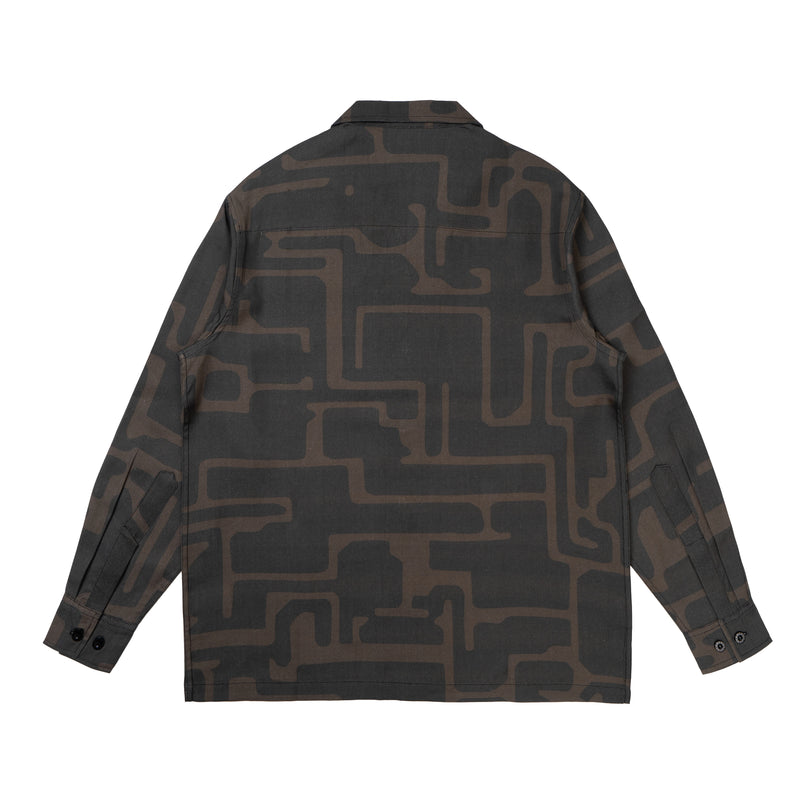 Substance Ls Souvenir Shirt - Brown