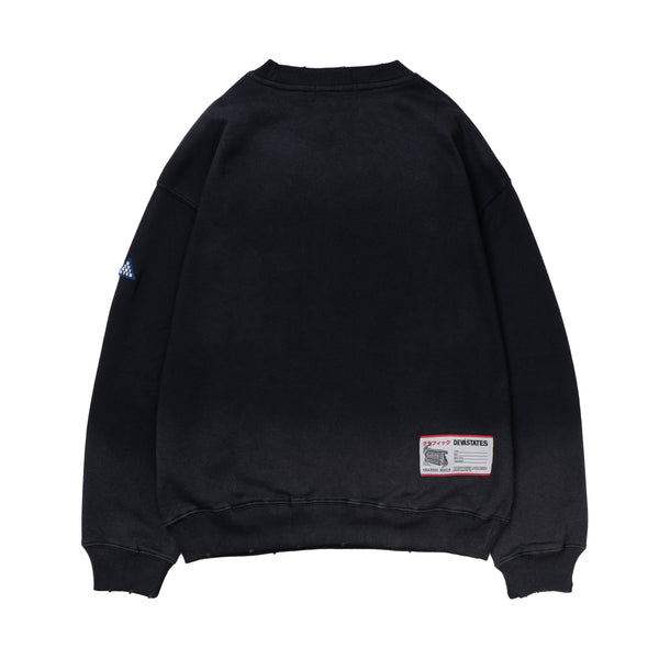 Solar Crewneck Sweatshirt - Black