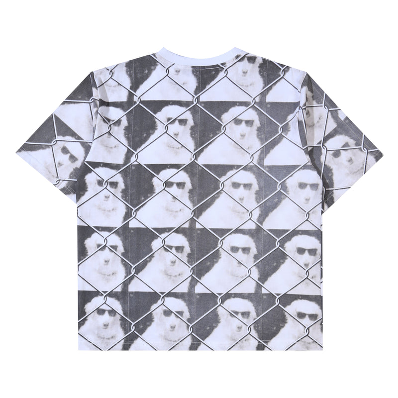 Print Dog T-Shirt - Bw