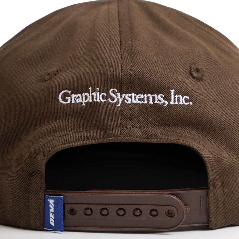 Overlay Snapback Cap - Brown