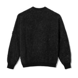 P Logo Knit Sweater - Black/White