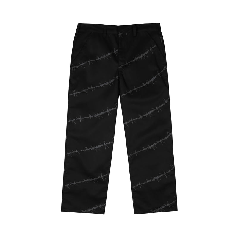 Barbed Wire Pants - Black / Black