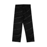 Barbed Wire Pants - Black / Black