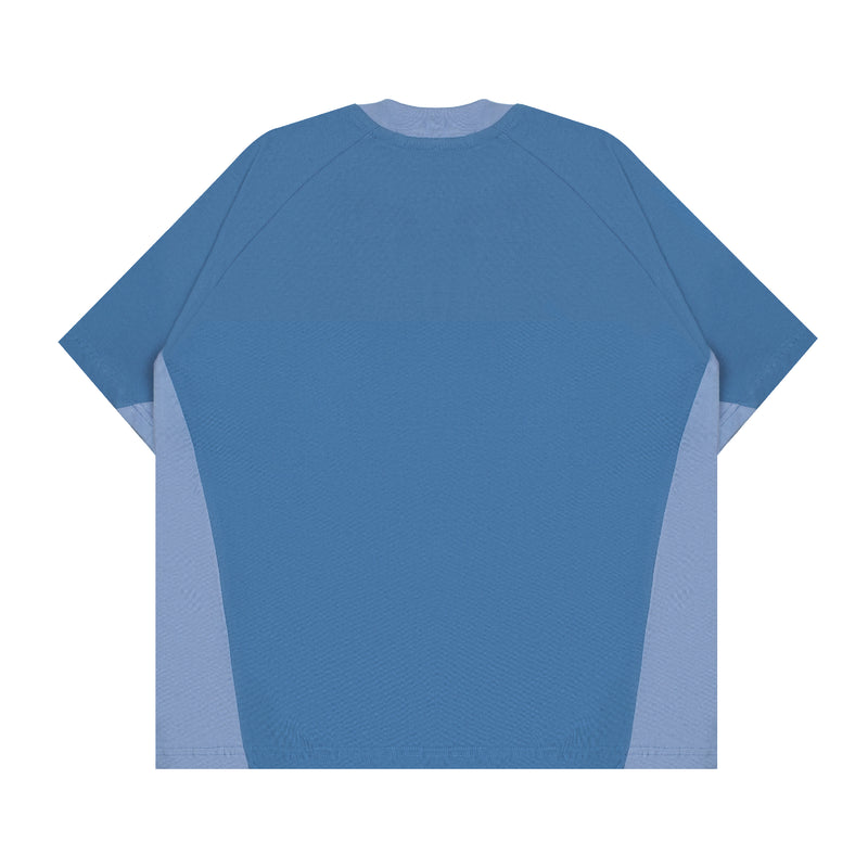 Rag Side Panel T-shirt - Mineral Blue