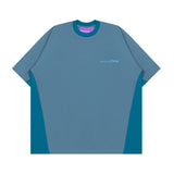 Rag Side Panel T-shirt - Tosca Blue