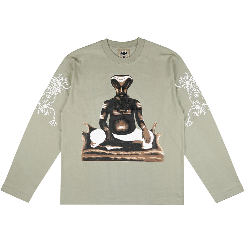 Armagedon Ls T-Shirt - Sage Green