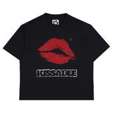 Kissable T-Shirt - Black/Red