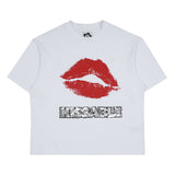 Kissable T-Shirt - White/ Red