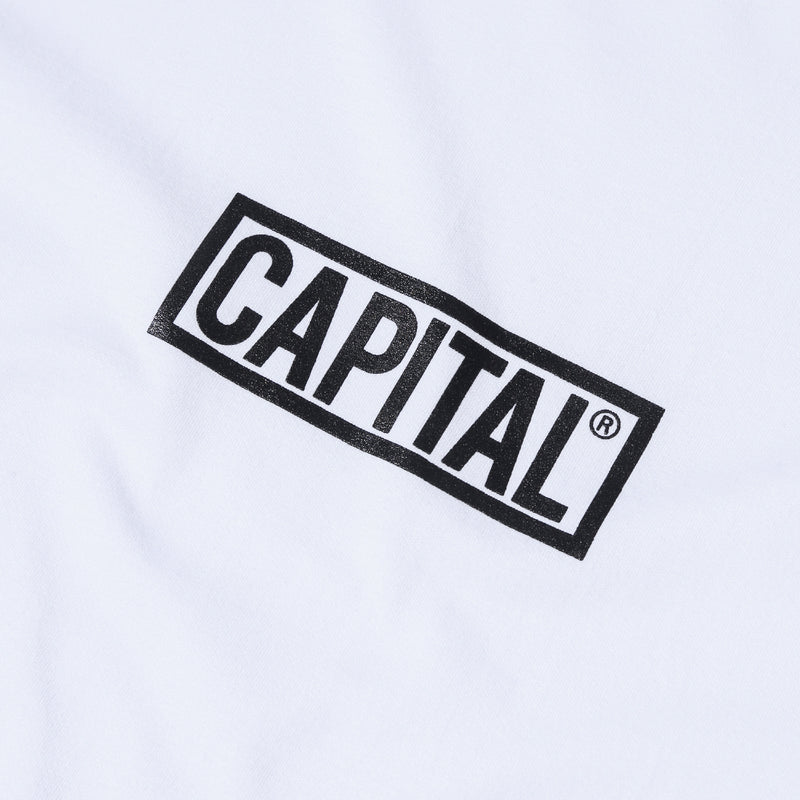 Capital Classic Logo - White