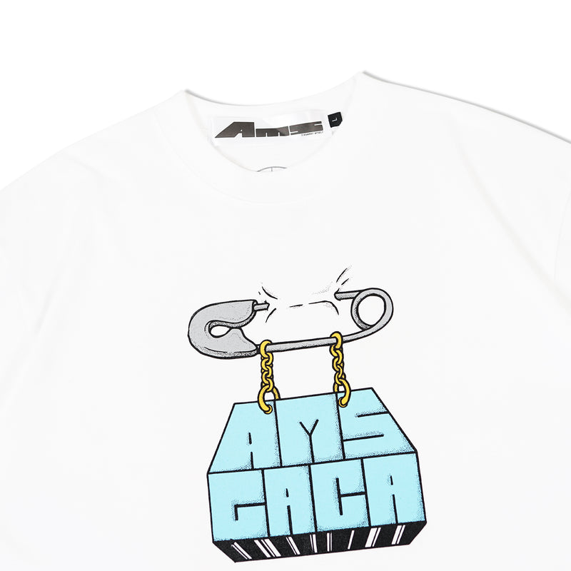 Ams x Gaca Chain T-Shirt - White