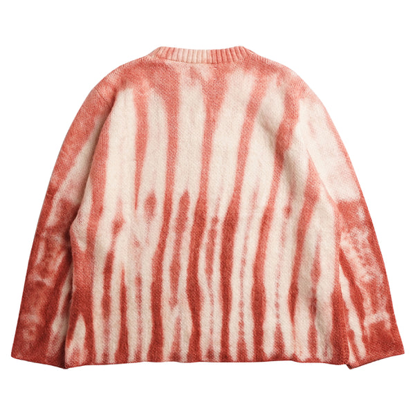 Clarte Sweater Mohair - White Red