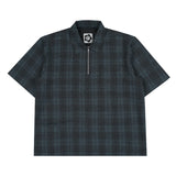 Ranger Quarter Zip - Checkered Blue