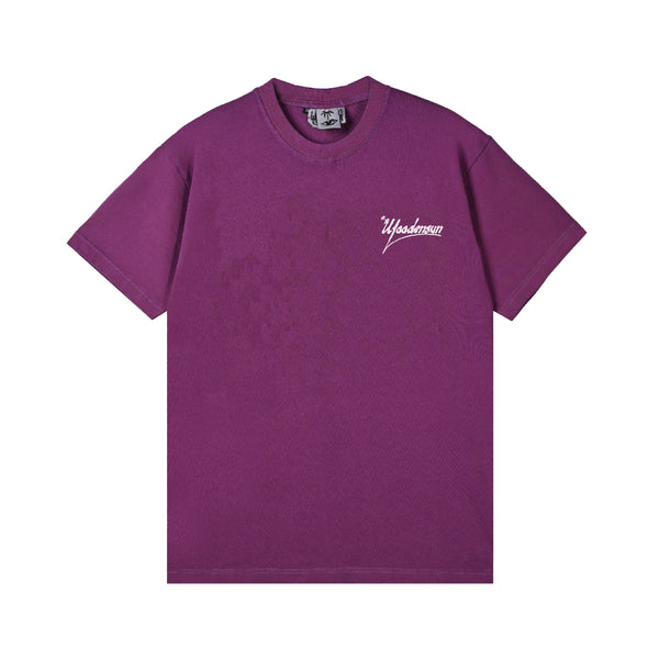 Hole Shortsleeve T-Shirt - Maroon Purple