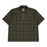 Ranger Quarter Zip - Checkered Green