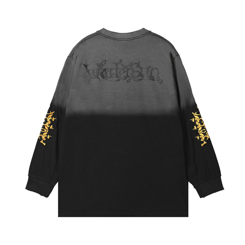 The Beez Dye Longsleeve T-Shirt - Black