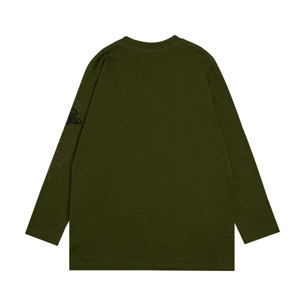 Flimsy Ls T-shirt - Olive