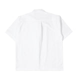 Core Logo Zip Up Shirt - White