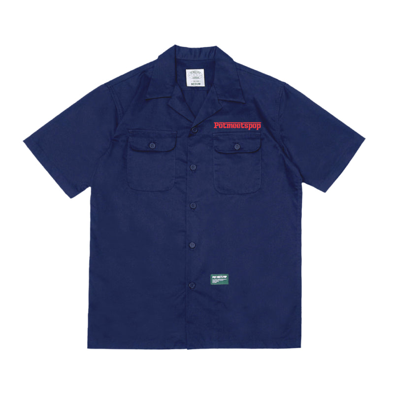 Rastafari Workshirt - Navy