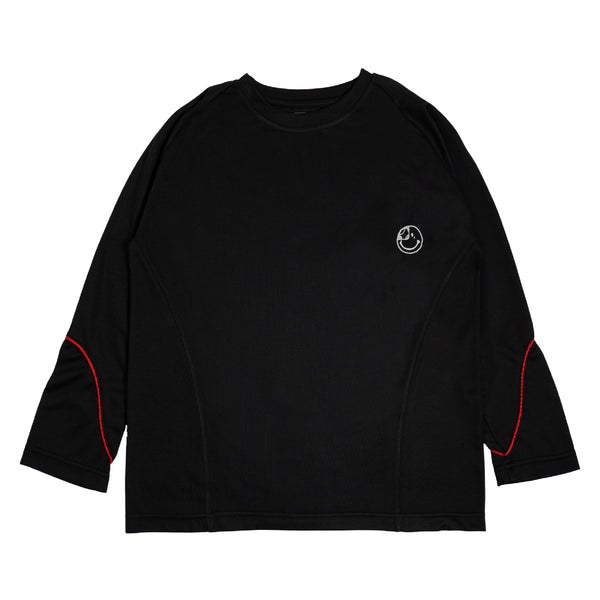 Club Fitted Ls T-Shirt - Black