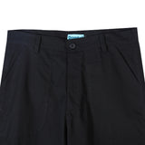 Core Logo Embroidery Pants - Black