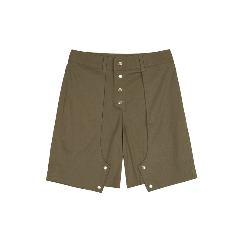 Snaps Shorts - Military Green