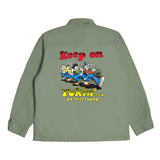 Keep On Tokin Slanted Pocket Bdu - Olive Green