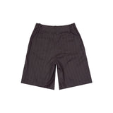 Snaps Shorts - Lavender Pinstripe