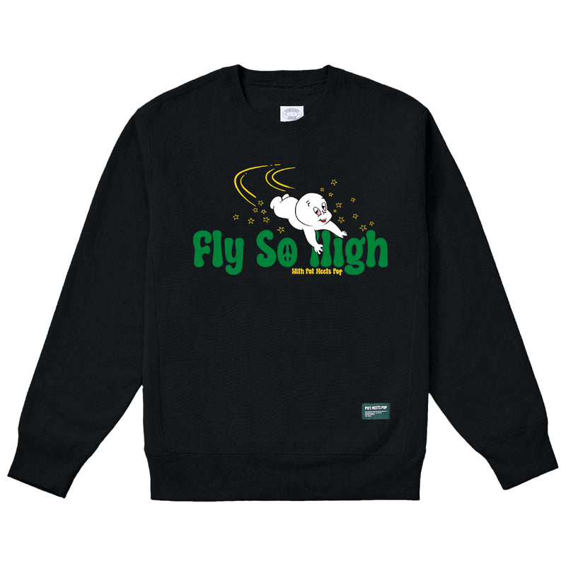 Fly So High Crewneck - Black