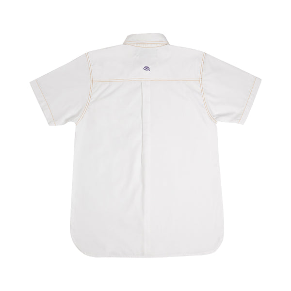 Monogram Ss Workshirt - White