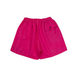 Plain Square Logo P Beach Trunks - Pink/Yellow