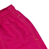 Plain Square Logo P Beach Trunks - Pink/Yellow