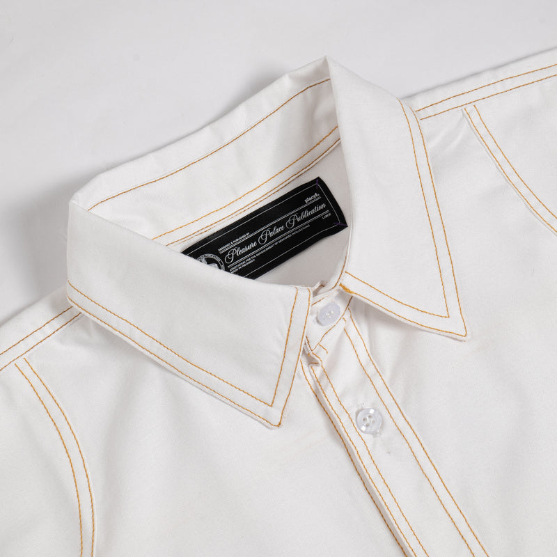 Monogram Ss Workshirt - White