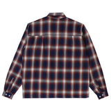 Orbis Zip Shirt Plaid - Navy