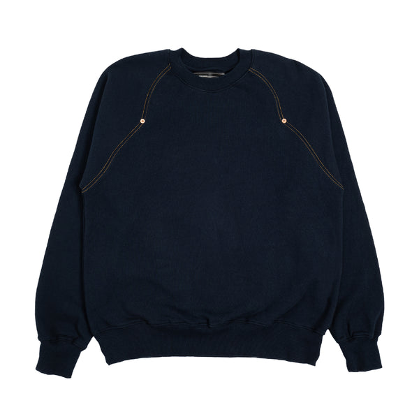 Tempus Raglan Crewneck - Navy