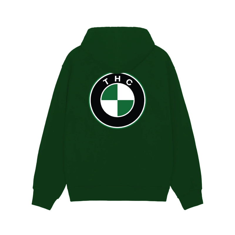 Thc Zip Hoodie - Green