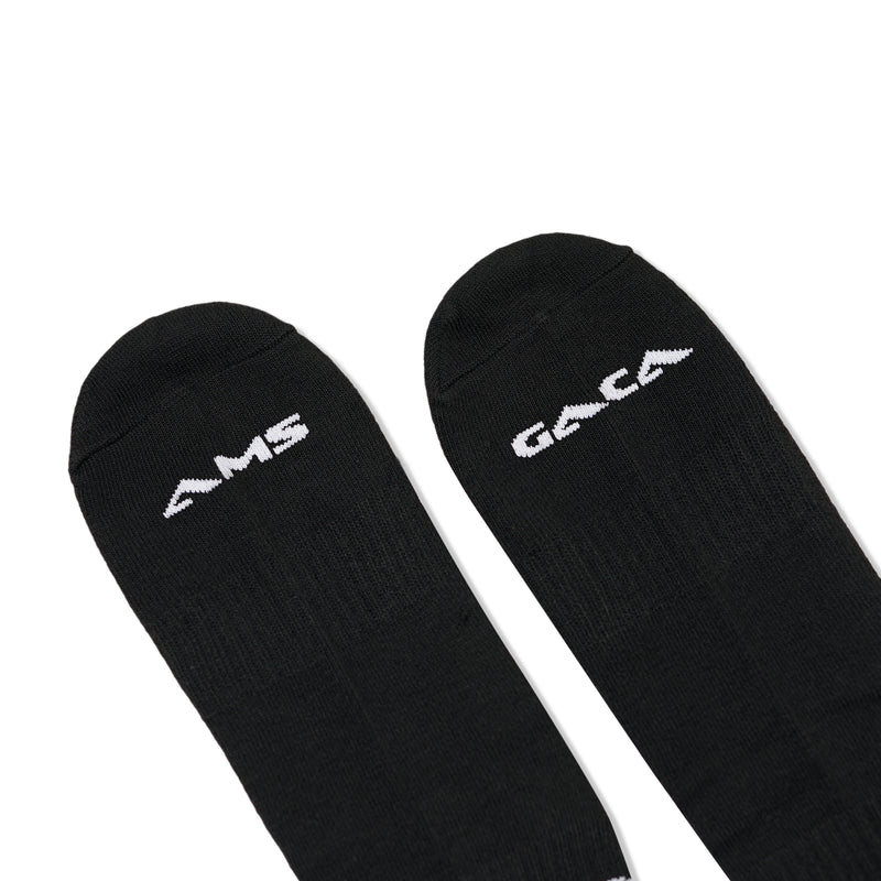 Ams x Gaca Socks - Black