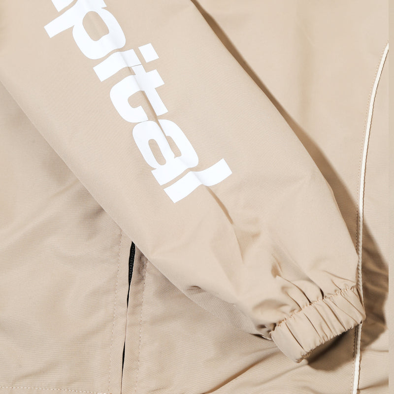 Capital Piping Line Track Jacket - Cream