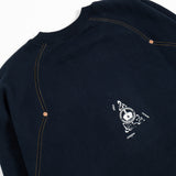 Tempus Raglan Crewneck - Navy