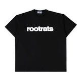 Round Logo T-Shirt - Black