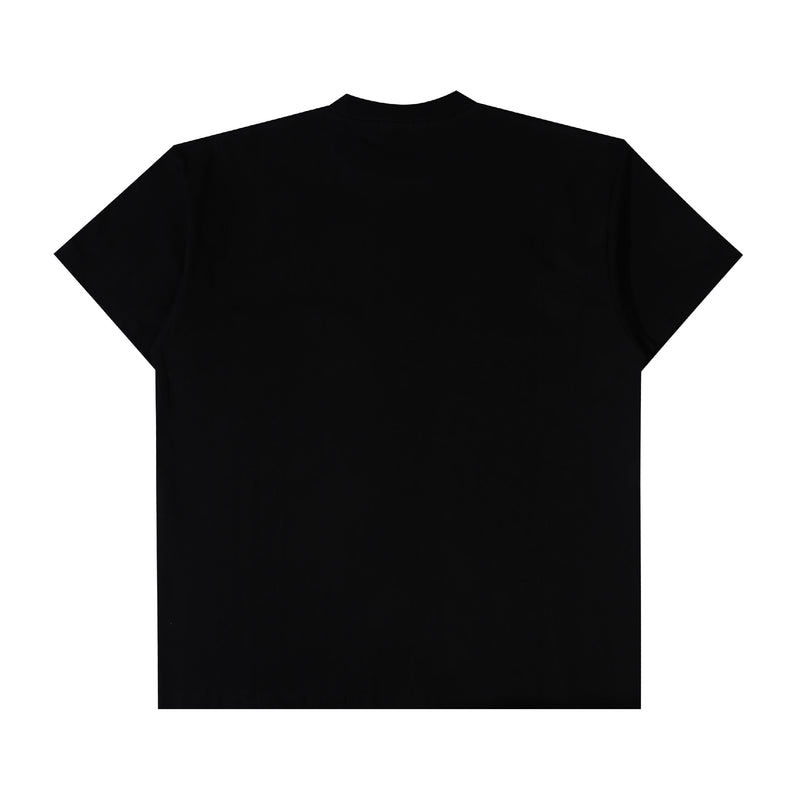 Round Logo T-Shirt - Black