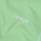 Orbis Panel Short Sleeve Baby Tee - Light Green