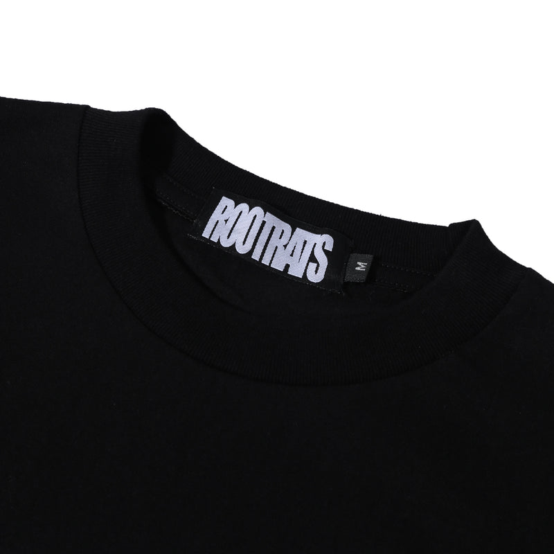 Round Logo T-Shirt - Black