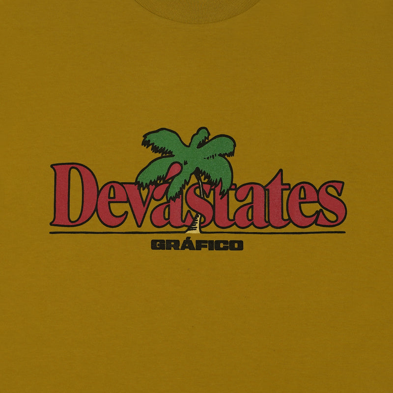 Grafico T-shirt - Mustard