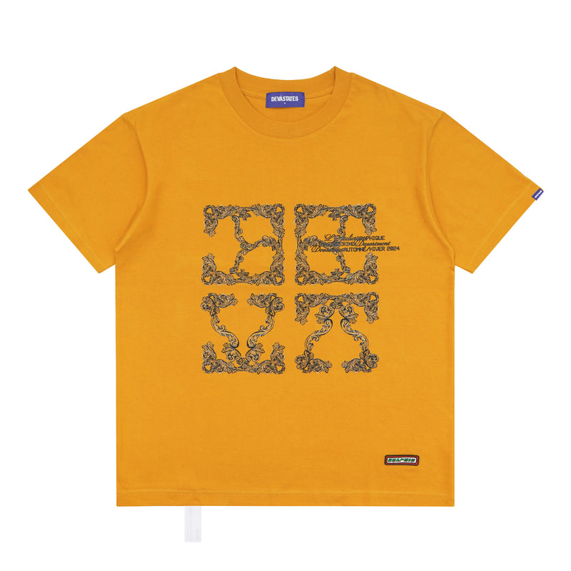 Cartouche T-Shirt - Yellow