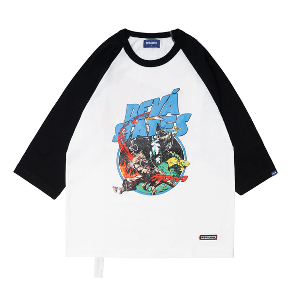 Axe Ls Raglan T-Shirt - Black