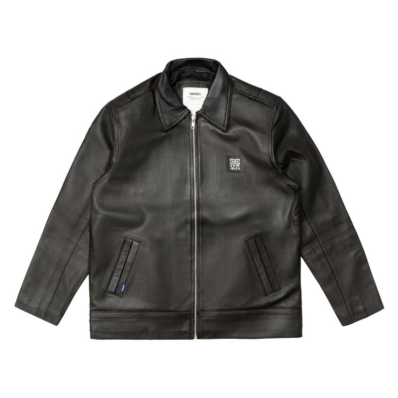 Ragnatela Leather Jacket - Black