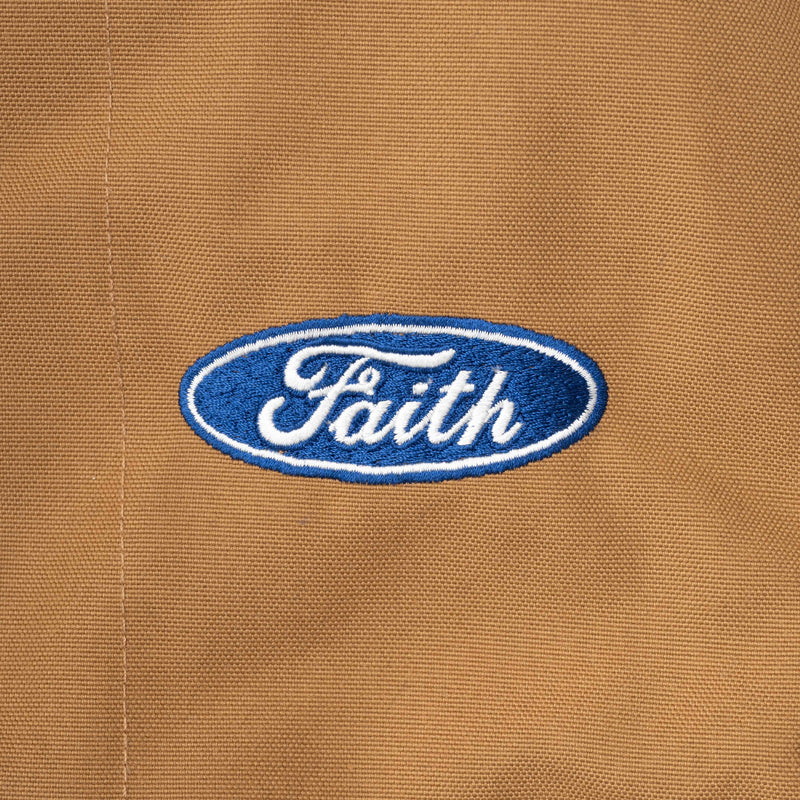 Faith Work Vest - Brown