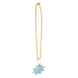 Necklace Blossom Logo - Gold